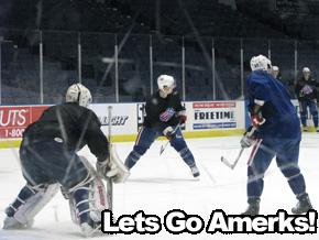 Amerks Morning Practice