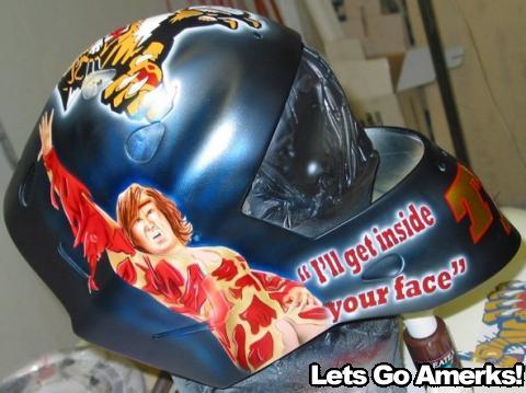 Tyler Plante Goalie Helmet