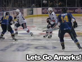 Amerks vs Rivermen