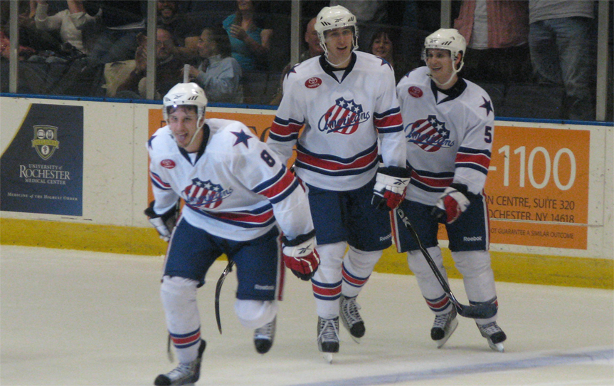 Keaton Ellerby Post Goal 11-20-2009