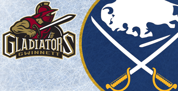 ECHL Gwinnett Gladiators Join Amerks as A Sabres Affiliate