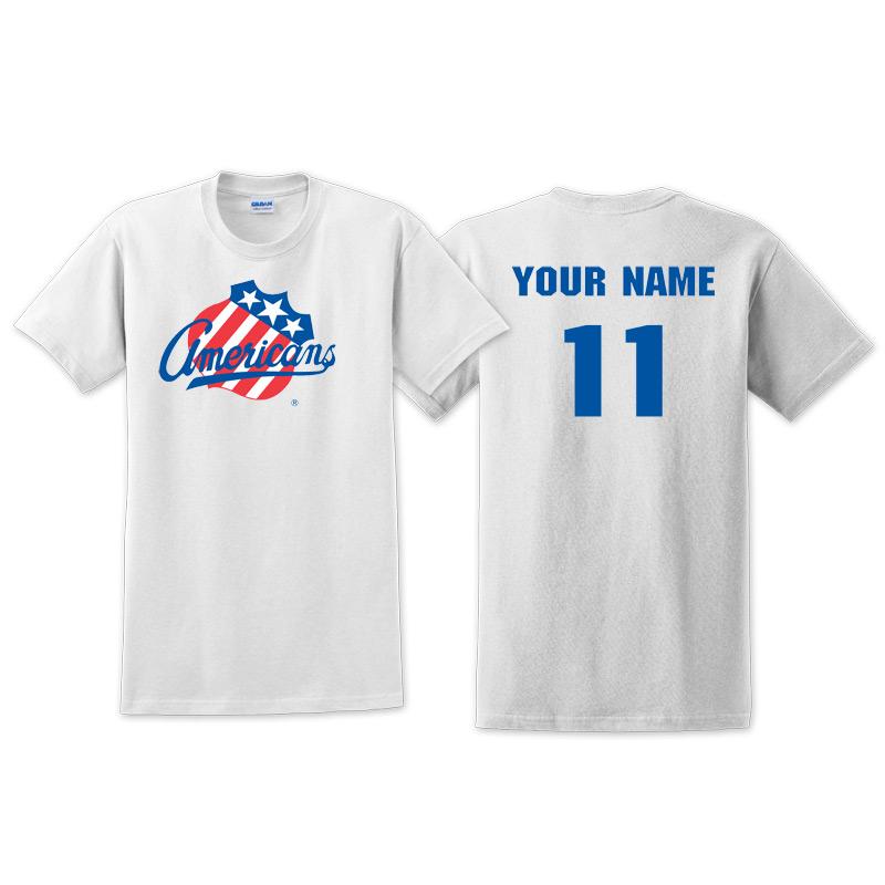 Buy Rochester Americans Customized Player Tshirts