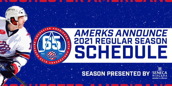 Amerks Announce 2021 Regular Season Schedule